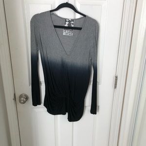 Asymmetrical Tie Dye Top